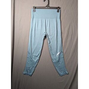 Victoria's Secret Women's Size Medium PINK Cool Comfy Seamless Leggings  Blue